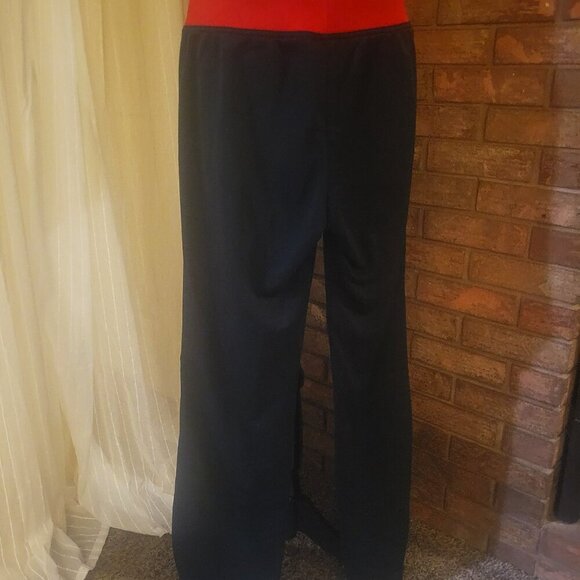 Nike Workout Trainers Pants - Black/Red/White - Size M - Picture 3 of 6